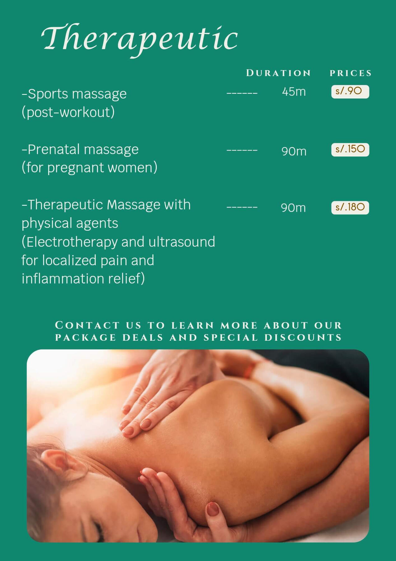 Therapeutic Massage