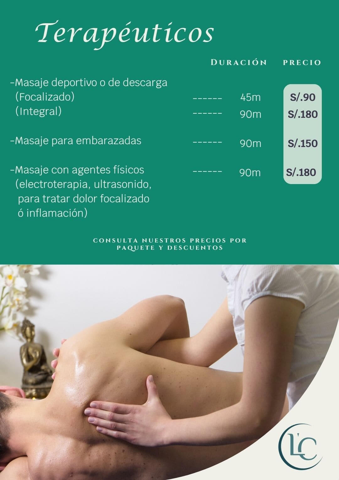 Masajes Terapéuticos